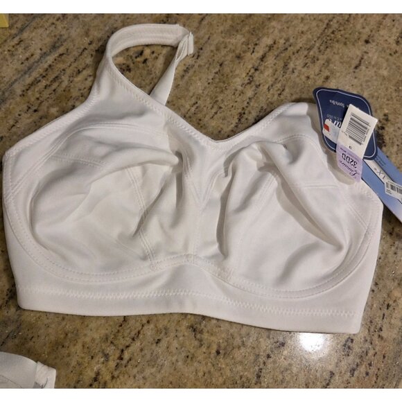 Lot of 2 Lunaire NWT! Style 11111 & 13211 Coolmax Underwire Bra 32DD Jacquard - Picture 5 of 13